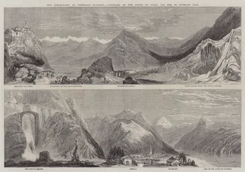 Lo Stereorama ai Giardini di Cremorne, Panorama della rotta per l